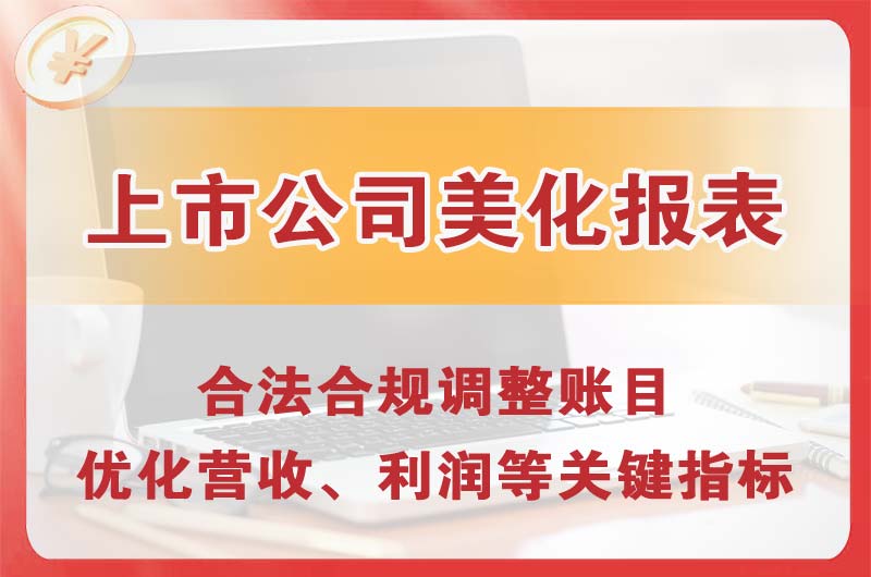 张家港上市公司美化报表